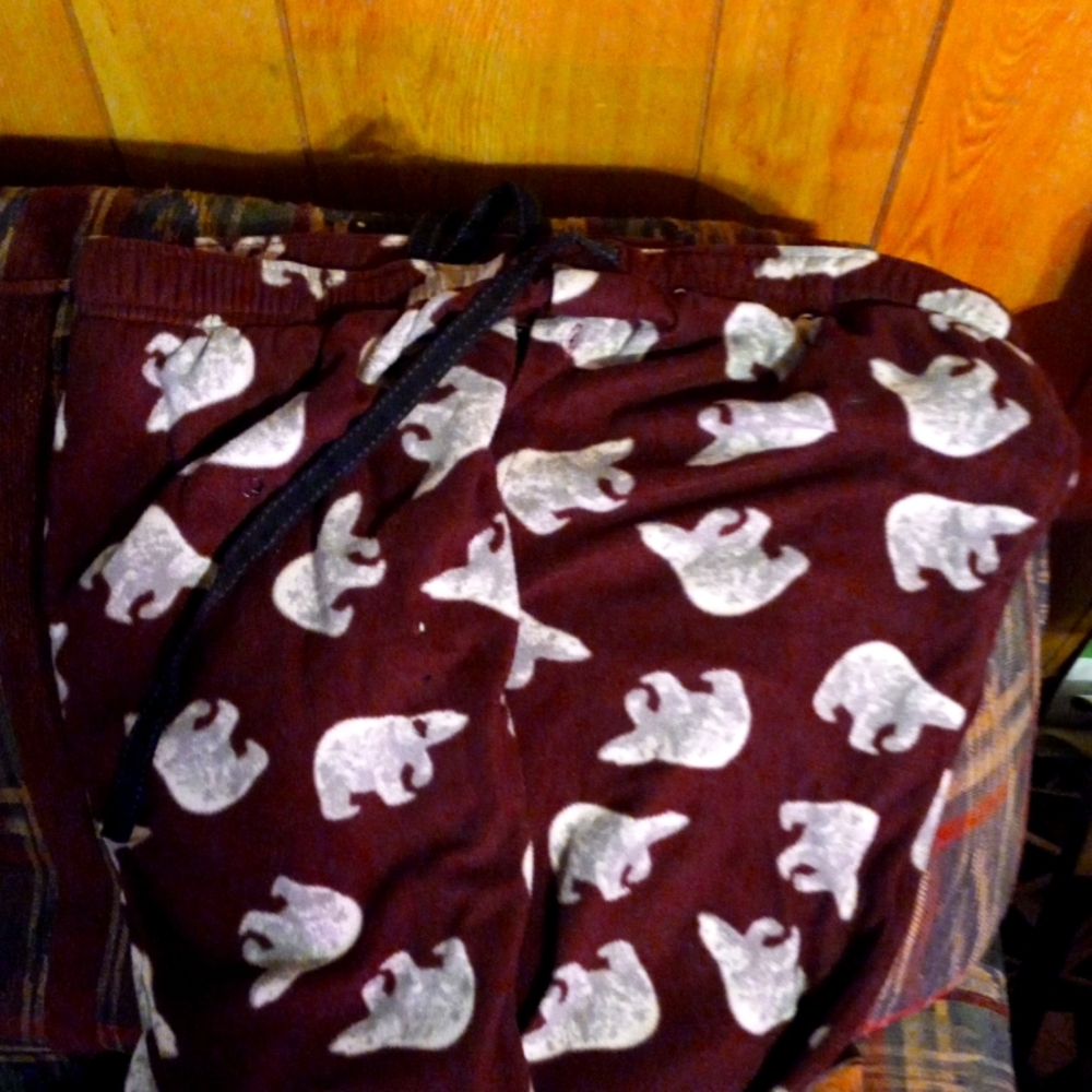 Polar bear pajama pants